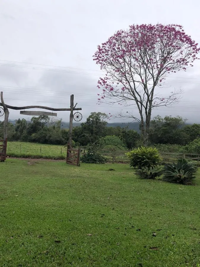 Nyaraló Hospedaria Rural Recanto Verde Dos Canyons Praia Grande Brazília